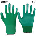 Nitrile Coated Labor Protective Working Gloves (NS011)